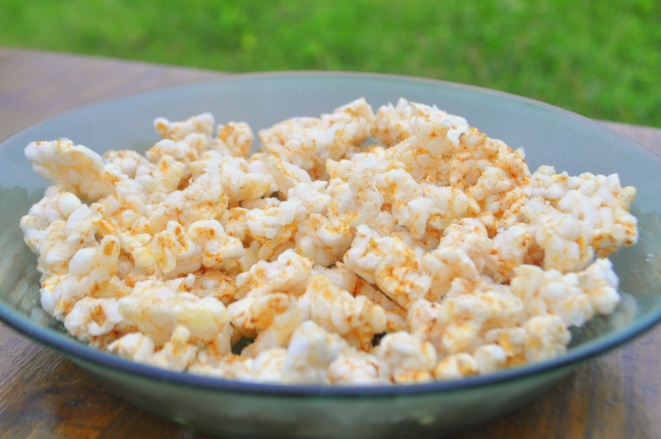 Rice Cakes Turned Popcorn– Farewell, Cardboard Disc